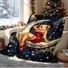 Betty Boop Pattern Blanket for Home Decoration, Bed, Sofa, Car Travel, Camping, Suitable for All Seasons, Birthday Christmas Gift