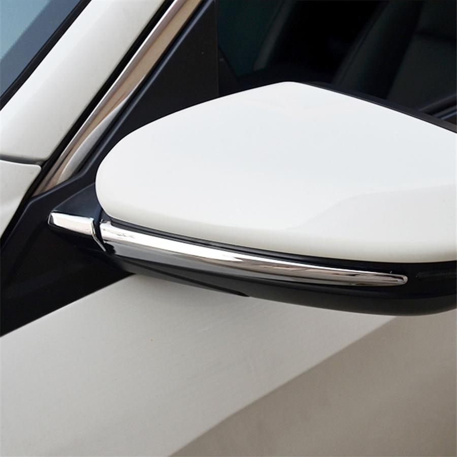 

View Mirror Pillar Trim Side Mirror Cover Trim Waterproof For Honda Civic