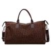 New Leopard Print Tote Bag Travel Bag Large Capacity Sports Fitness Commuter Hand Luggage Bag