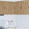 Wall Corner Cabinet LUCCA Artisan Oak 57 x 57 x 80 cm