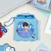 Pudding Shape Ita Bag Pin Case Badge Protector Transparent Case For Anime Badge Pins Decoration Cartoon Ita Bag Accessories