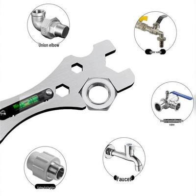 Llave Universal para Cabezal de Ducha: Herramienta Hexagonal Multifuncional para Instalación de Baño