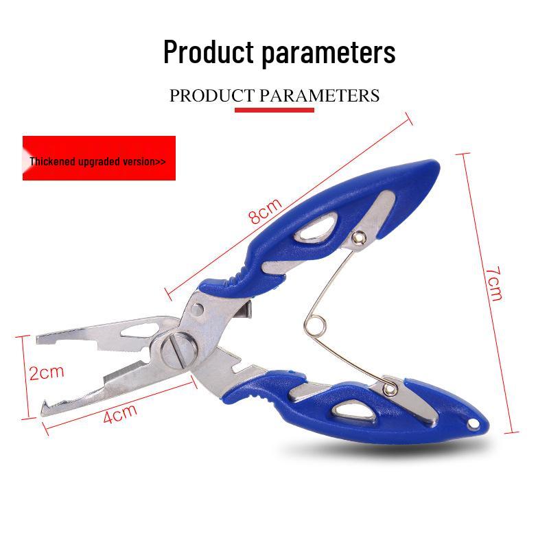 Pinze da Pesca e Estrattori di Ami in Acciaio Inossidabile - Pinze per Pesci e Accessori di Controllo
