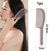 Portable Anti-Static Coffee Grounds Comb Oil-removing Tangle-free Fluffy Comb Hair Comb Create Smooth and Beautiful Hair
