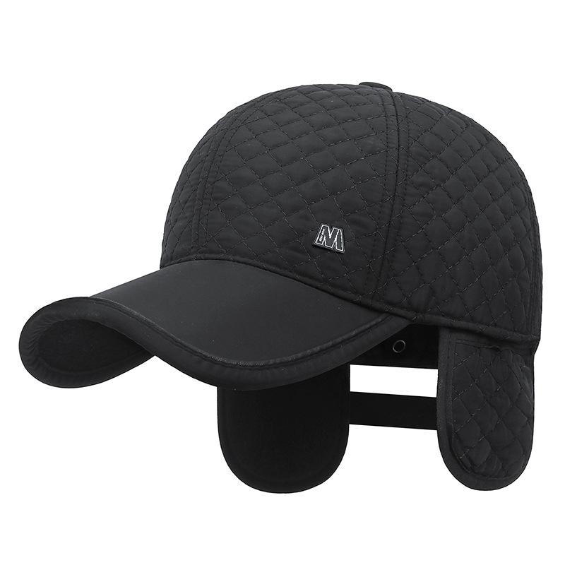 NORTHWOOD Men's Winter Hats with Velvet Ear Protection Warm Duck Tongue Hats Outdoor Cold Proof Dad Baseball Caps