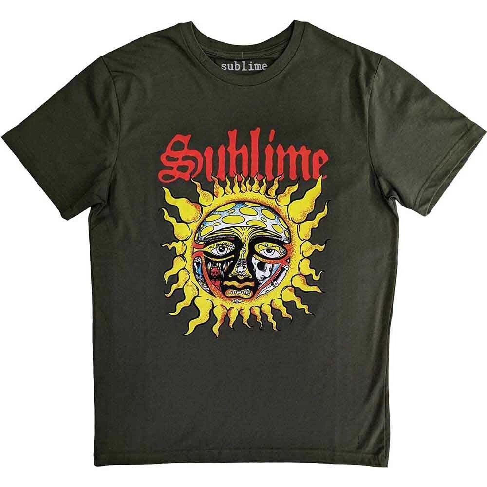 Sublime Unisex T-Shirt: Yellow Sun (Medium) S