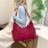 Tote Bag Large Capacity Student Spring Versatile Casual Crossbody Bag Women Trendy Dumpling Bag