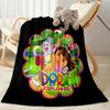 Dora Explorer Blanket Durable Comfort Suitable for Chair Office Seaside for All Seasons Playful Design Ideal Gift For Birthday Valentine'S Day