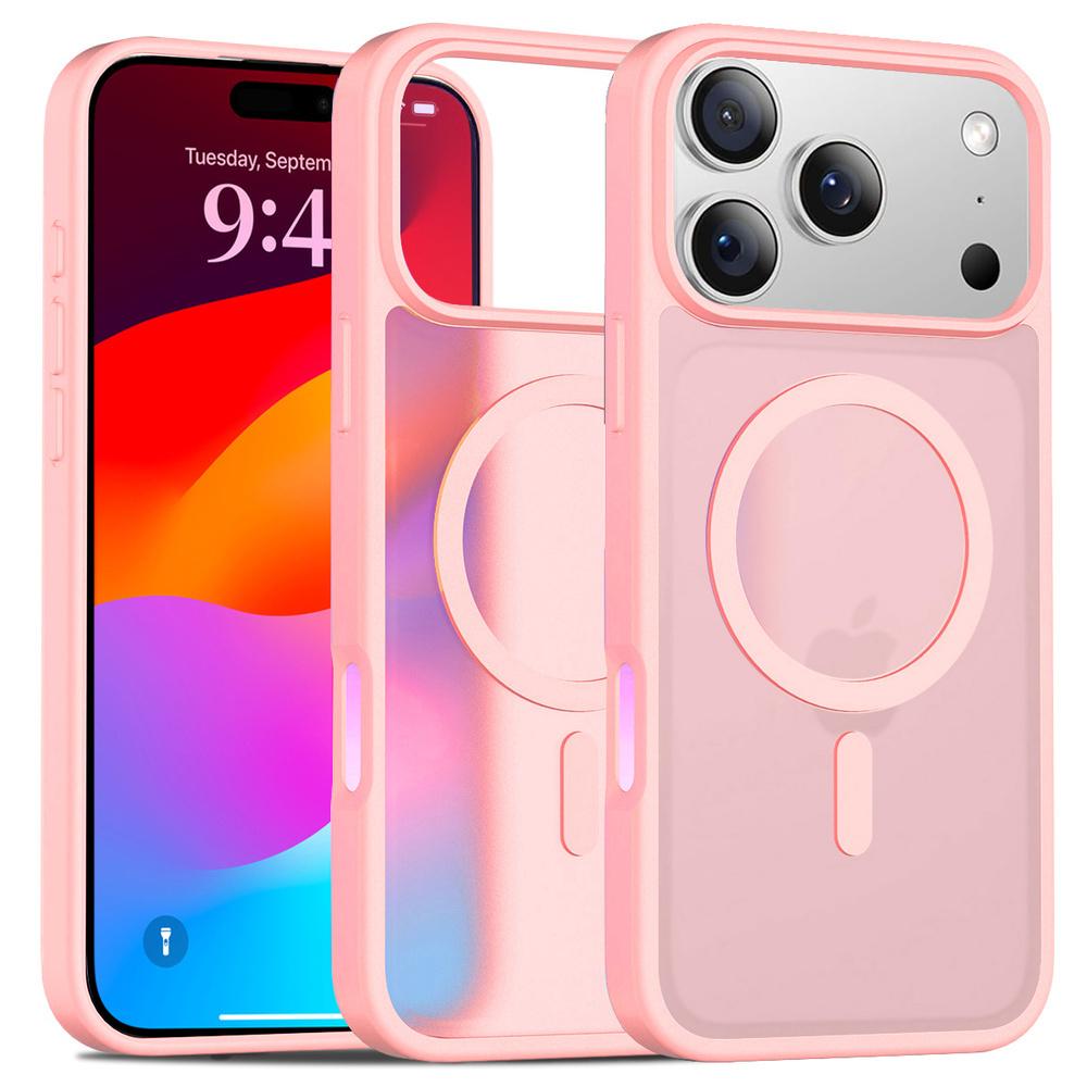 iPhone 17 Pro Matte Case for MagSafe, Matte Pink