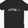Evolution of Man Gamer T-Shirt, Funny Gaming Meme Tee for Gamers, Gifts for Men, Gamer Boyfriend Gifts, Gifts for Gamers