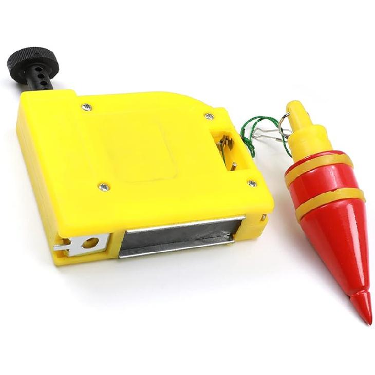 Utoolmart Magnetic Plumb Setter, 6M/20ft Magnetic Plumb Rite Setter Leveling Test Device Measure Tool, Used In Construction Can Automatically Stretch