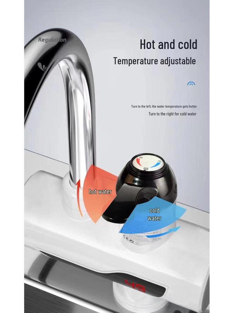 Dual-Use Instant Electric Hot Water Faucet for Kitchen & Bathroom