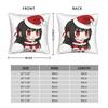 Pillow Cover Chisa Wuthering Wave  Kawaii Pillow Case For Living Room Sofa Pillowcases