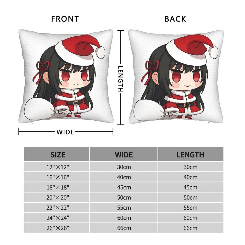 Pillow Cover Chisa Wuthering Wave  Kawaii Pillow Case For Living Room Sofa Pillowcases