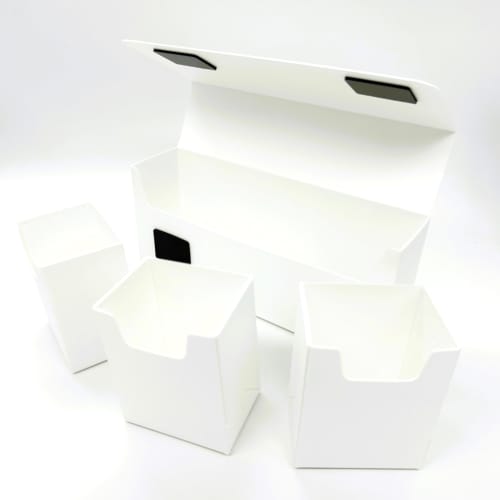 BR (Blair) Triple Deck Box, White