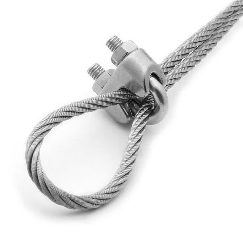 OIMG 304 Stainless Steel Wire Rope Clips