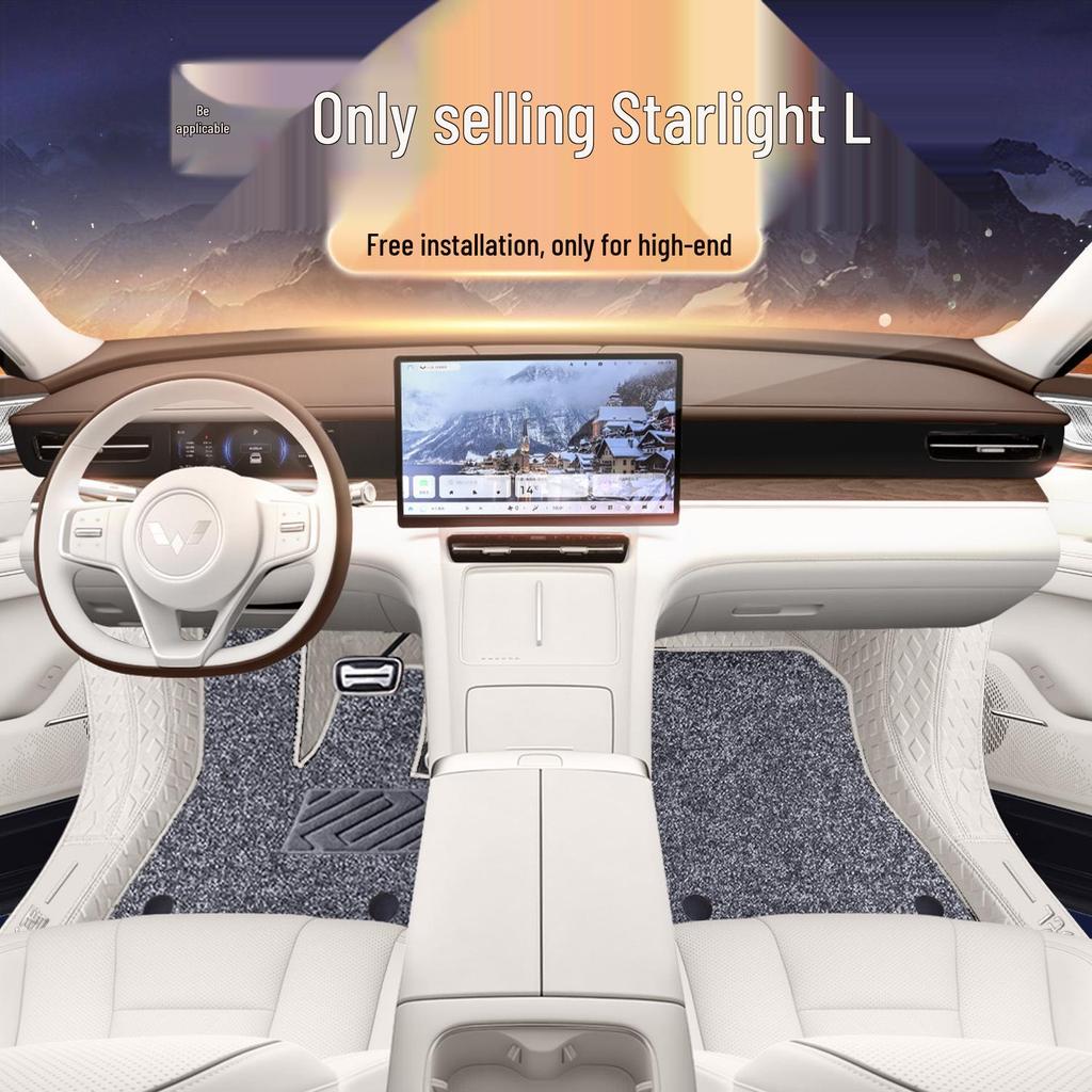 Compatible Wuling Xingguang L Floor Mats - Fully Enclosed, Custom Interior Carpets for 26 Models.