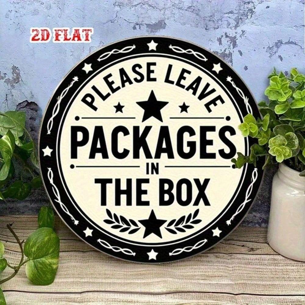 Vintage Metal Wall Art Decor Round Sign Kitchen Home Decoration