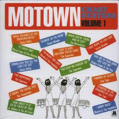 CD VARIOUS - Motown Chartbusters Volume 1 5541442 Motown/Spectrum 1997 UK Soul/Funk Used