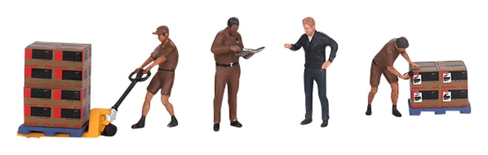 

MINI GT 1/64 Фигурка Водители и работники UPS