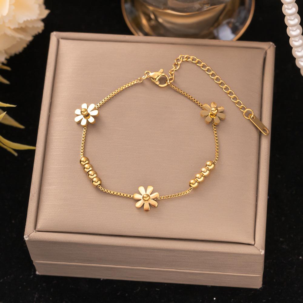 Fashion Titanium Steel Bracelet Never Fade Elegant Durable Jewelry for Women Men Unisex