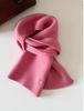 High quality% Australian wool solid color hat scarf gloves three-piece winter warm knitted suit women