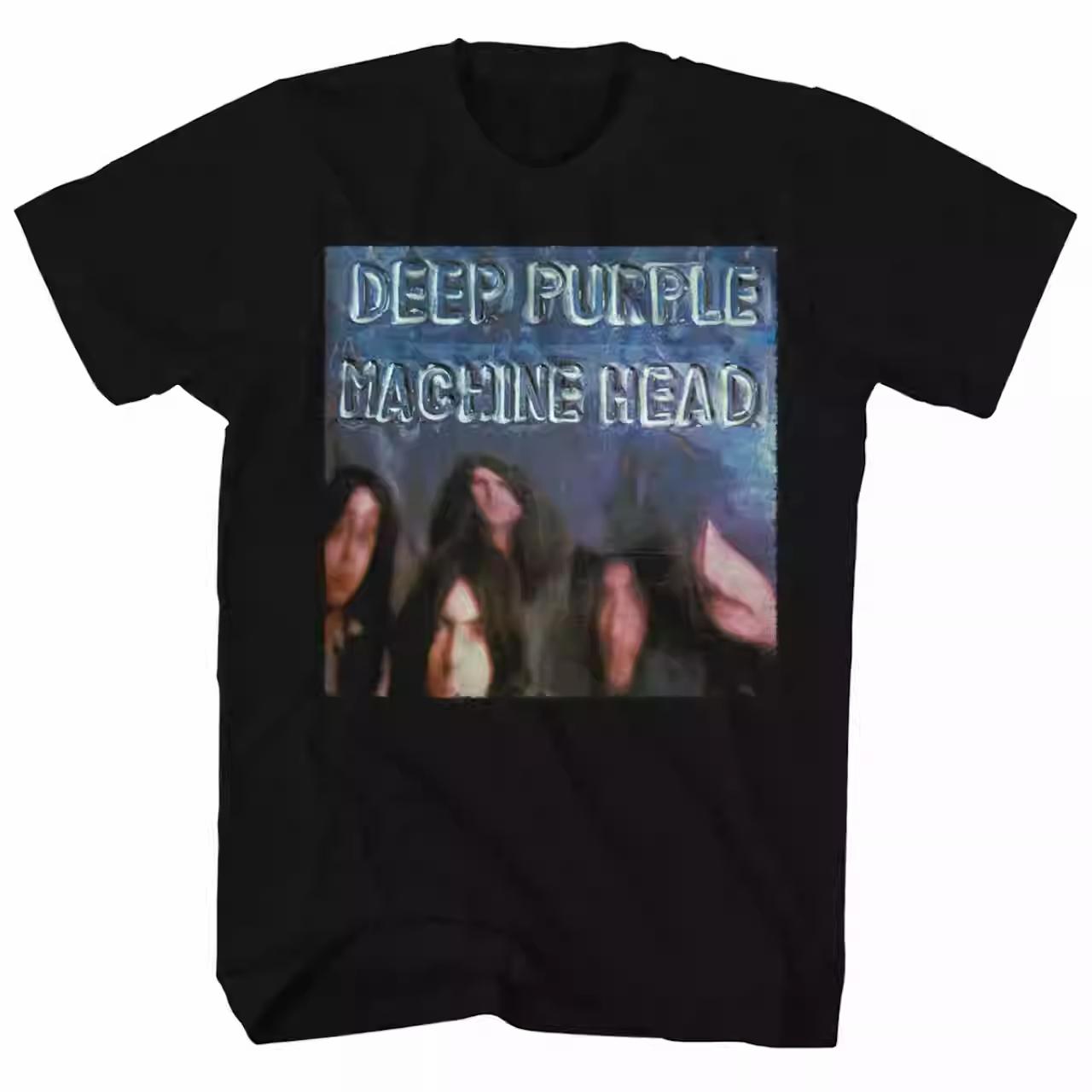 

Founded in 1968 Deep Purple Band Hard Rock American Vintage Oversized High Street TShirt 2026 Hot Sale 4XL