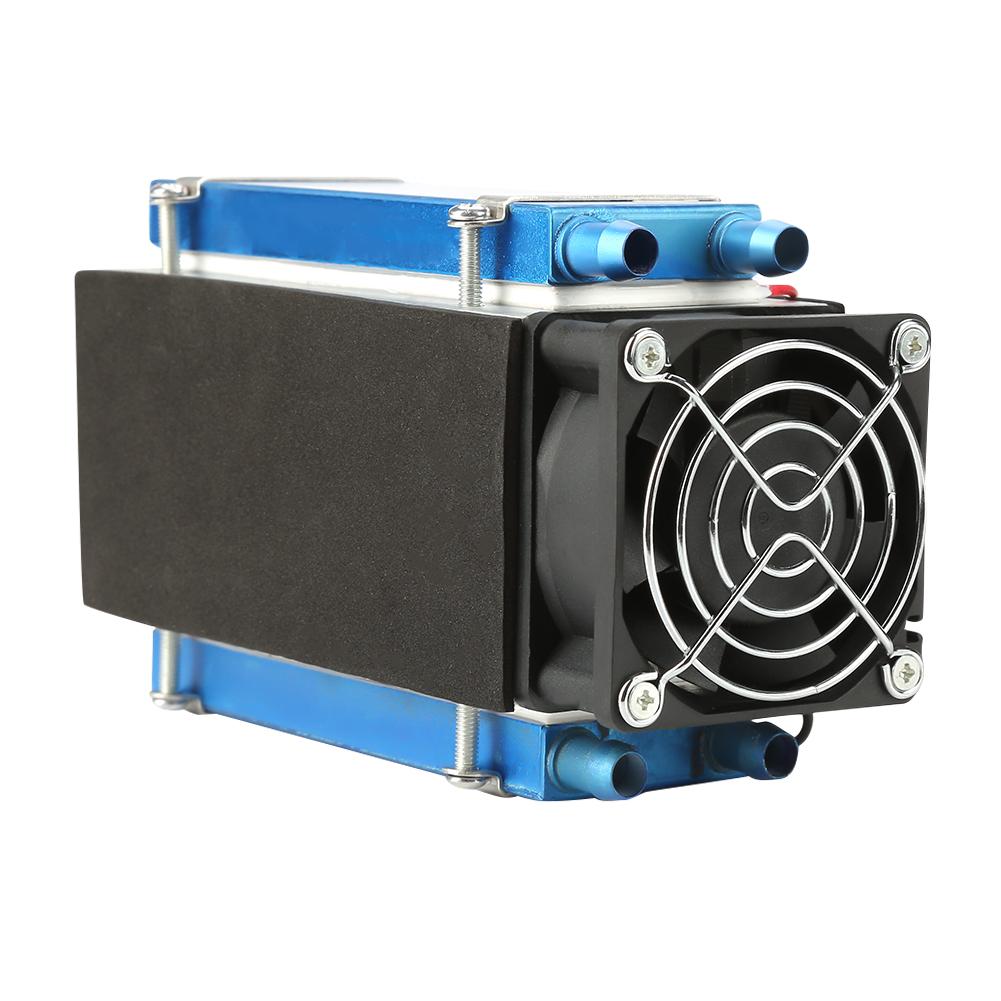 12V 4 Chip Semiconductor Refrigeration NaMachine Cooler       Cooling Device
