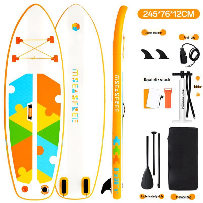 MSEASFREE Inflatable Stand-Up Paddle Board