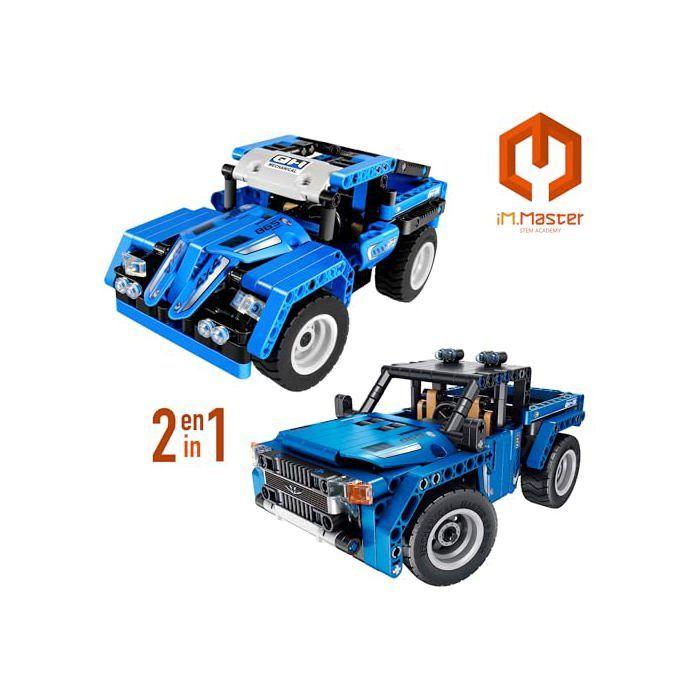 2-in-1 Remote Control Car - COLORBABY - 353 Pieces - 21x11x10 Cm - 2.4 GHz Radio Controlled - Easy Assembly