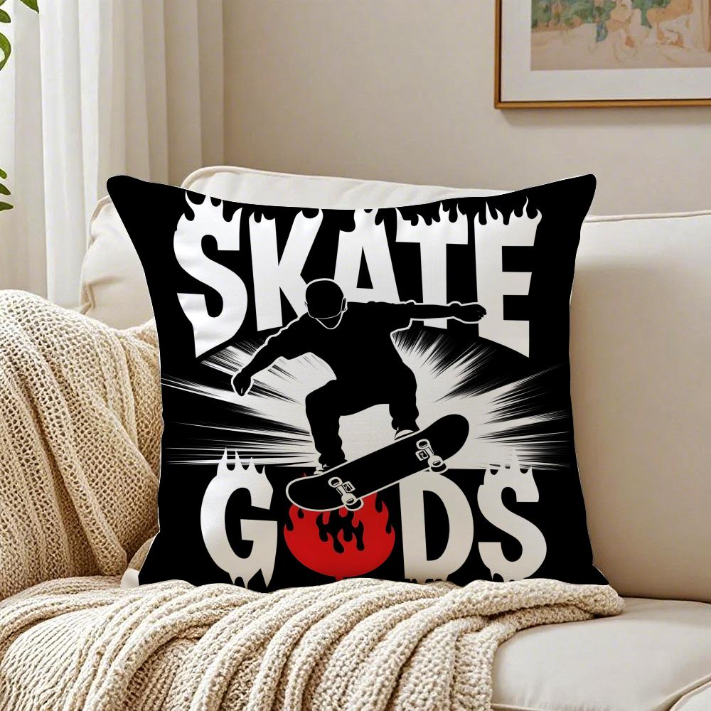 Hiphop Fashion Brand Graffiti Pattern Cushion Cover Pillowcase Antidustmite living Room Sofa Decor Cushion Room