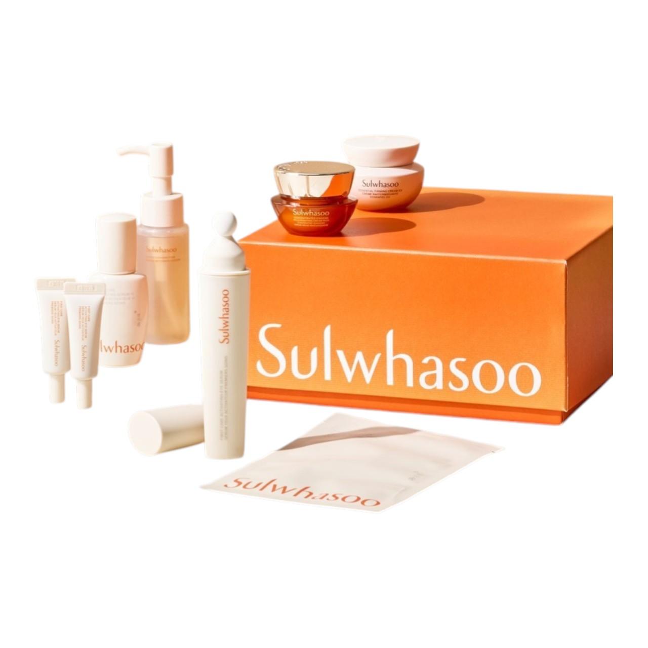 Sulwhasoo First Care Activating Eye Serum 20ml VIP Set - Premium Anti-Aging Eye Treatment with Luxury Miniatures & Shopping Bag