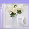 Artificial Rose Bouquet For Wedding Decor Home Hotel With Silk Flower Crafting
