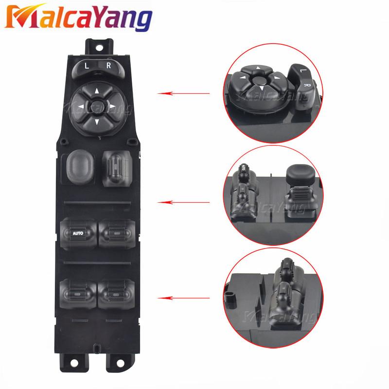 New Power Window Master Control Switch Button 68171681AA 56009449AC For Jeep Cherokee 4 Door 1997-2001 XJ Series Left 4 Door