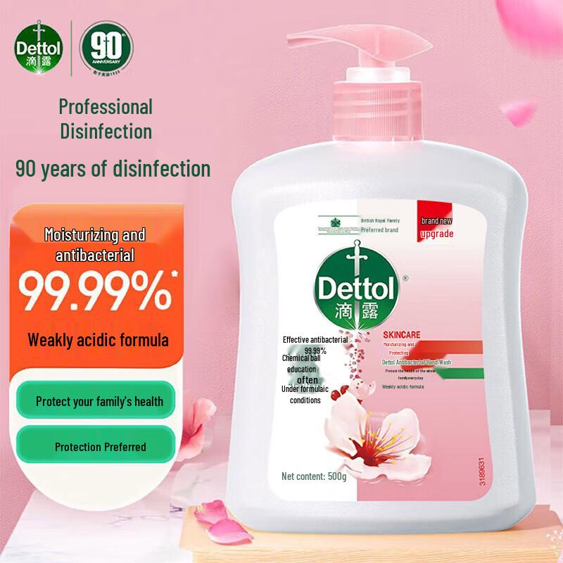 

Dettol Moisturizing Antibacterial Hand Wash 500g