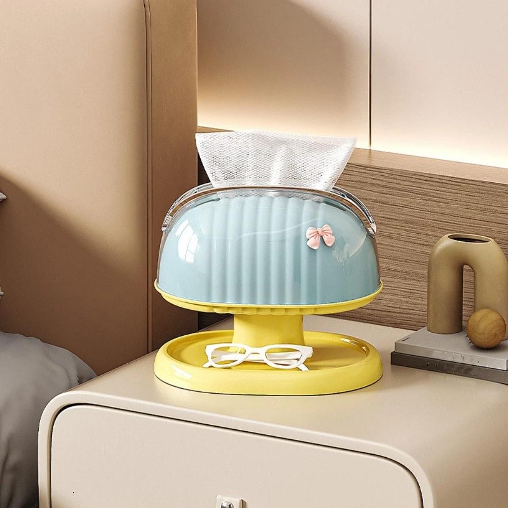 With Shelf Paper Towel Case Dust-Proof Napkin Holder Paper Towel  Dispenser  Office