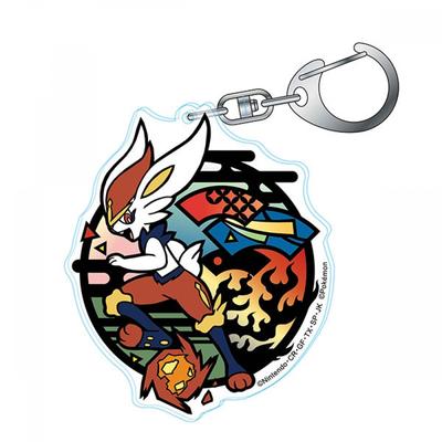 Pokemon Pokemon Seria Kirie Breloc Acrilic Aceburn Reeditare