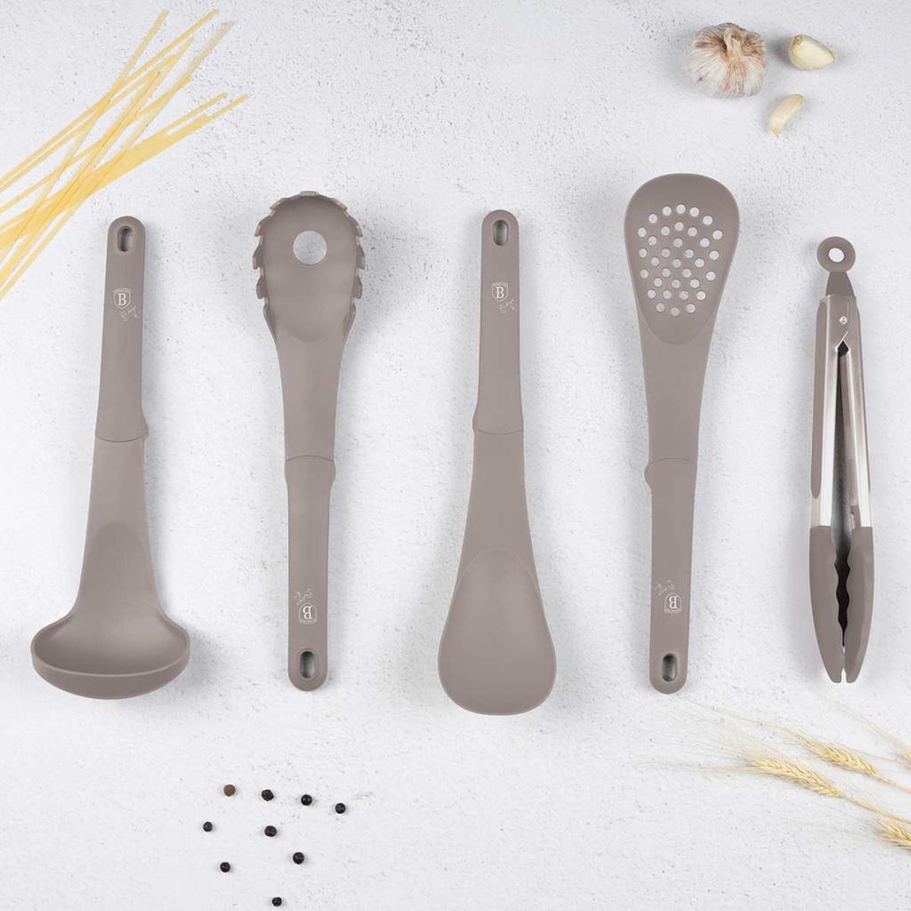 Berlinger Haus Bh-6335 Taupe Kitchen Utensils Set