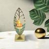 Tea Light Candlestick Holder Leaf Candle Holder Candleholder Centerpiece for Party Dining Table Wedding Living Room Decor