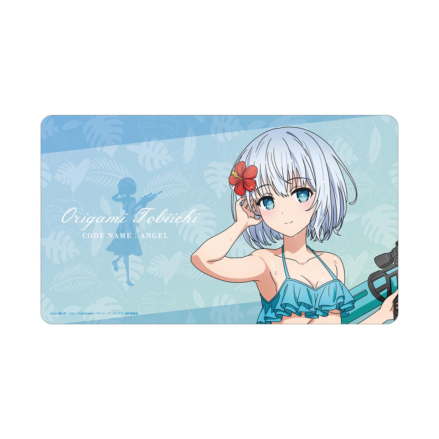 Аниме [Date A Live V] Оригинальная иллюстрация Тобиичи Оригами Версия «Отпуск». Многофункциональный коврик для стола