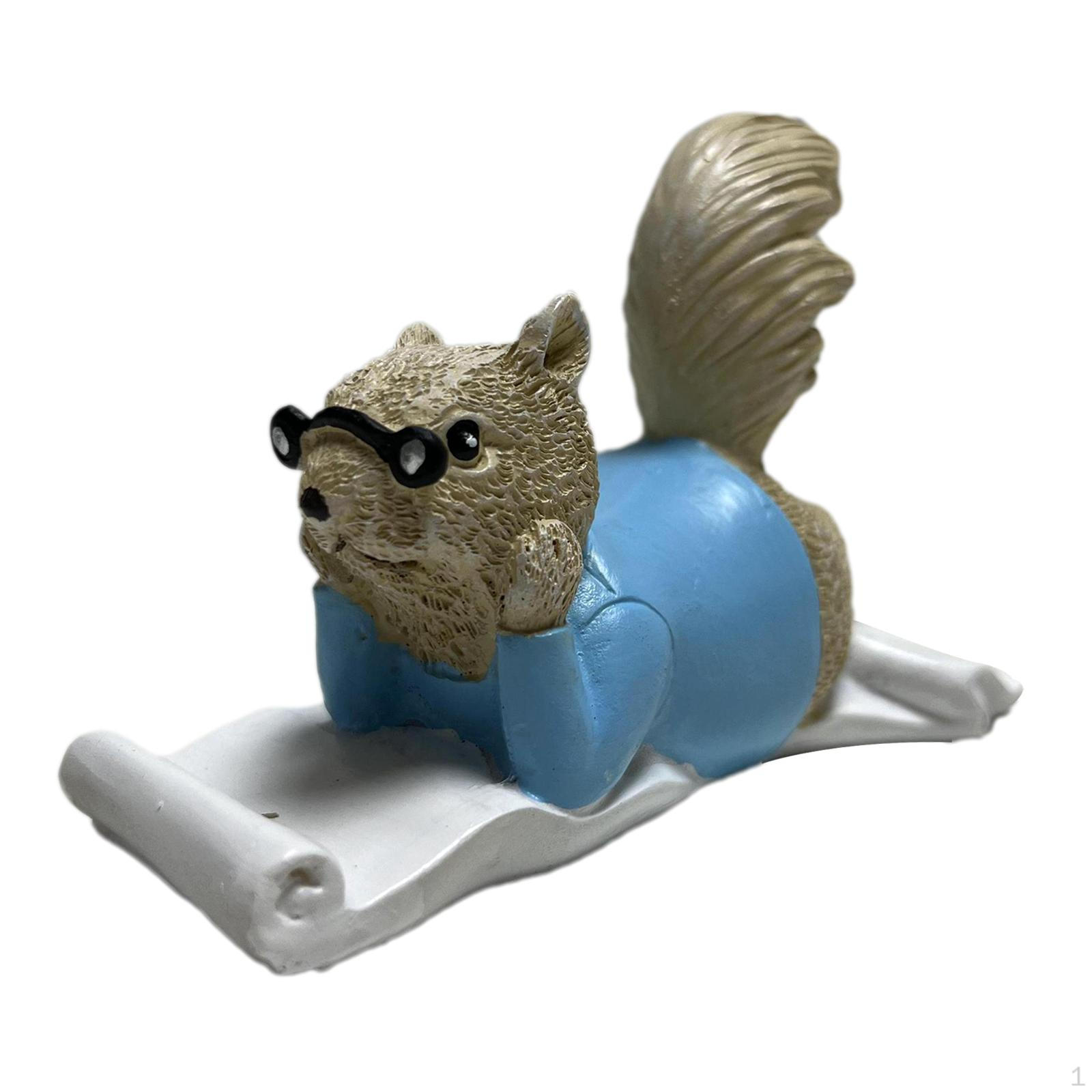 

Squirrel Book Page Holder for Reading Accessories Press Garden Home
