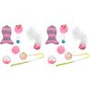 12 Pcs Cat Toy Cat Teaser Christmas Cloth