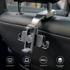 Car Headrest Phone Mount – Clip-On Design, 360° Rotatable & Retractable, Multifunctional Backseat Phone Holder