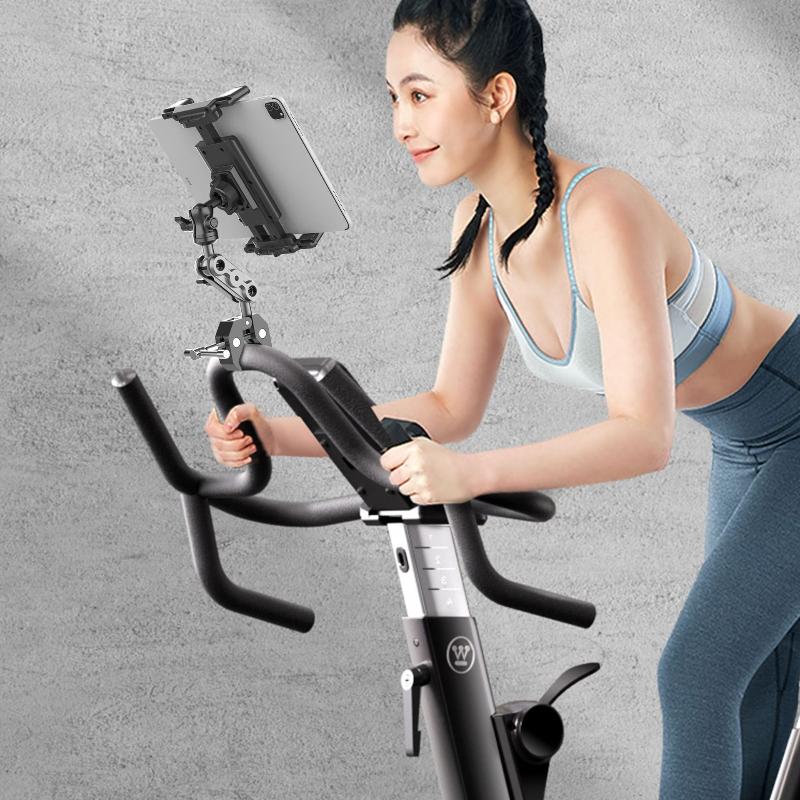 Phone Holder Tablet Stand Car Air Vent Universal Holder Mount For Stationary Bike/Golf Cart/Music Stand/Wheelchair/Stroller