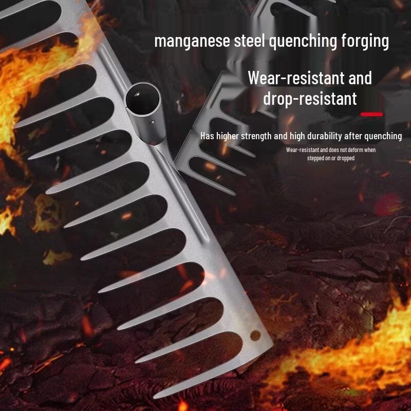 Thickened 11-Tooth Agricultural Rake