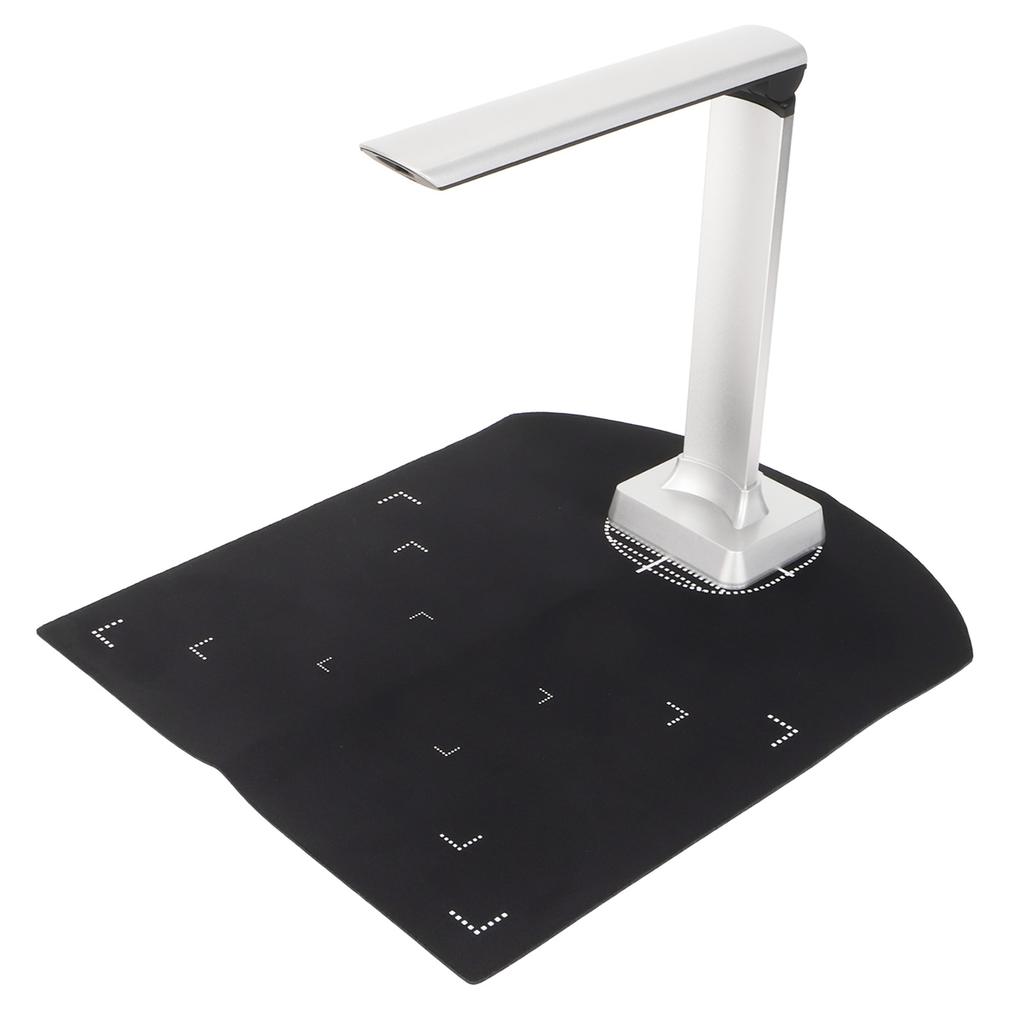 Portable Document Scanner, 12MP     Lift-Up Document Camera, 3840x2880, USB Book Scanner for Tchers Online Tching