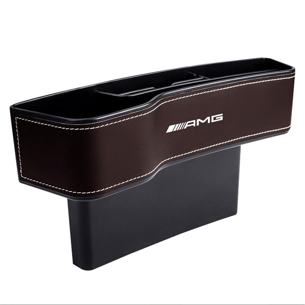 

Car Seat Crevice Storage Organizing Box Cup Holder Accessorie For Mercedes Benz AMG A B C D M S R G Class GLA GLB W176 W124 C260