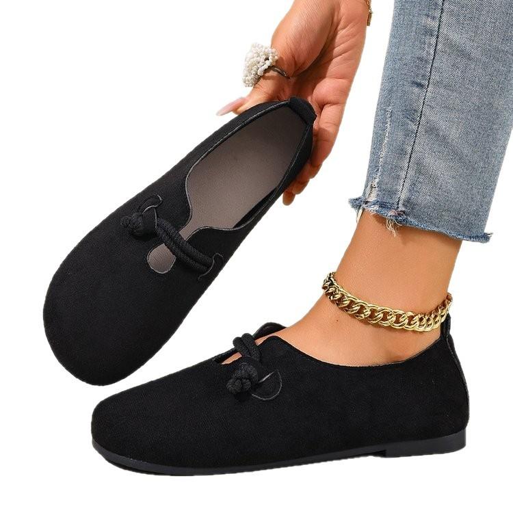 New Style Round-toe One-piece All-cover Women's Shoes