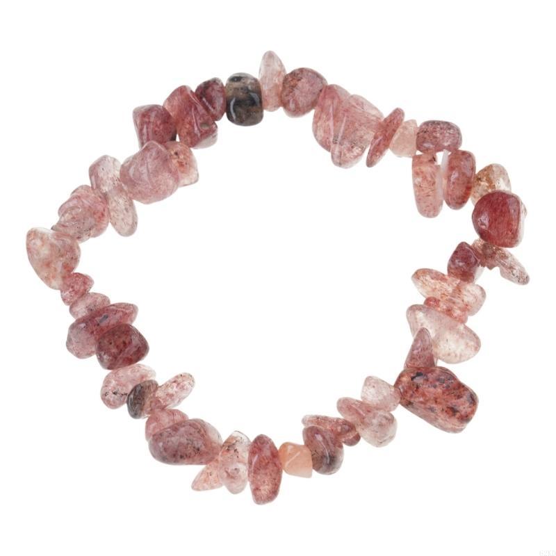 62KD Natural Stone Bracelet Beads Jewelry Fashionabe Wristband Bangles for Women