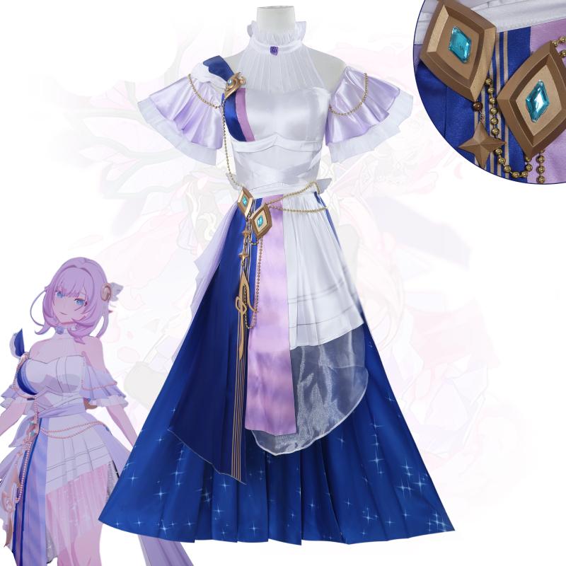 

Костюм для косплея Хонкай Импакт 3 Элизия Полиэстеровый костюм Аниме Игра Периферия XXXL